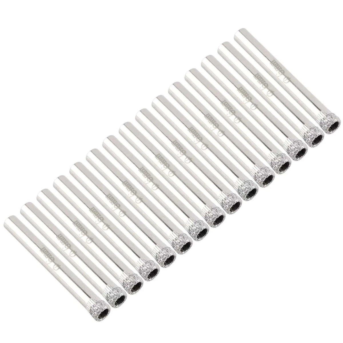 15Pcs 6mm Diamond Drill Bit Set for Tile Marble Glass Core Hole Saw