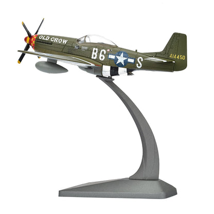 1:72 Scale P51 Mustang Alloy Model Aircraft Souvenir Display