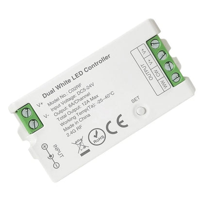 2.4G RF LED Controller for RGB Strips DC5/12/24V