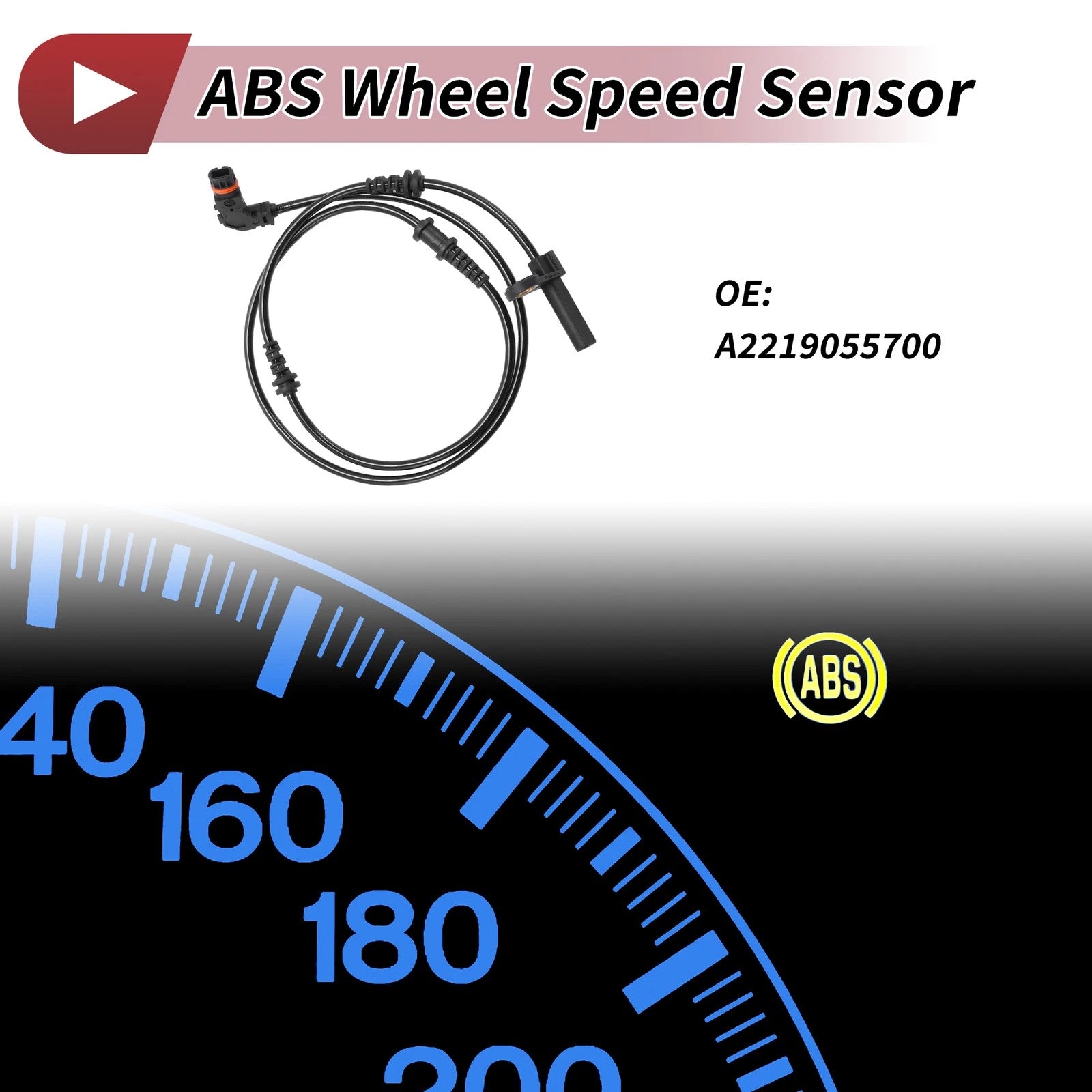 ABS Wheel Speed Sensor Replacement for Mercedes Benz S550 (2007–2011)