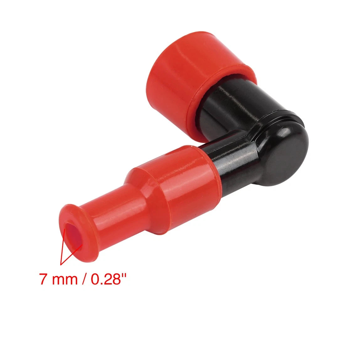 2pcs Spark Plug Cap 90 Degree Waterproof for CG125 WY125 Motorcycle (1990–2010)