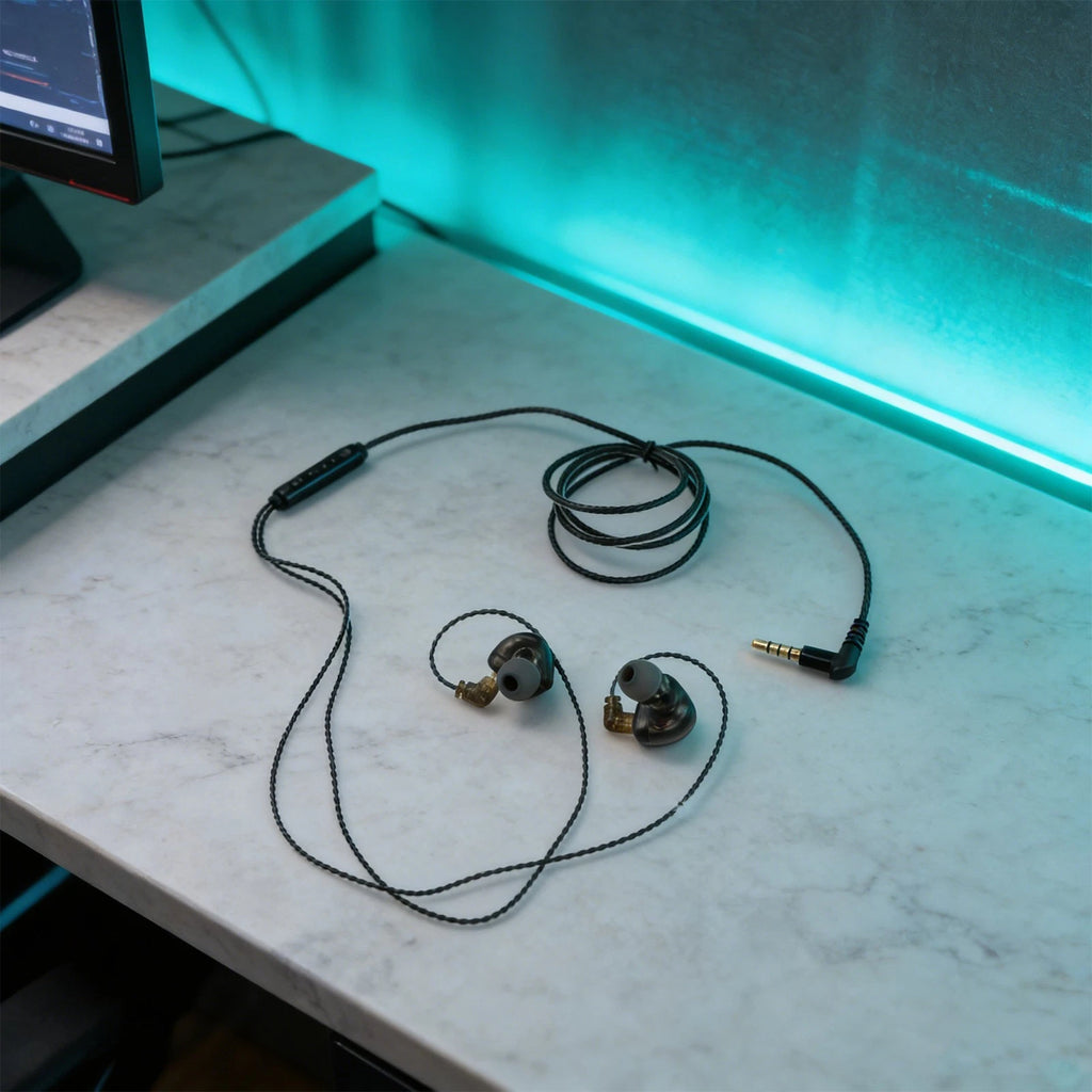 Detachable 3.5mm Gaming Headphones with Noise Isolation