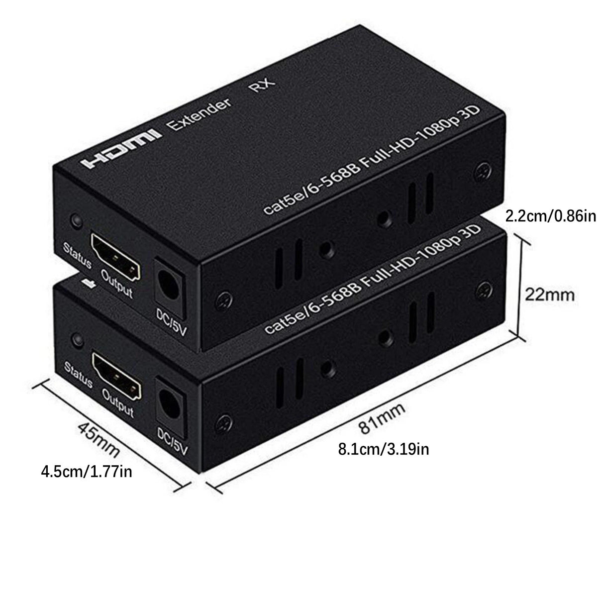 RJ45 HDMI Network Extender 1080P for (60M)