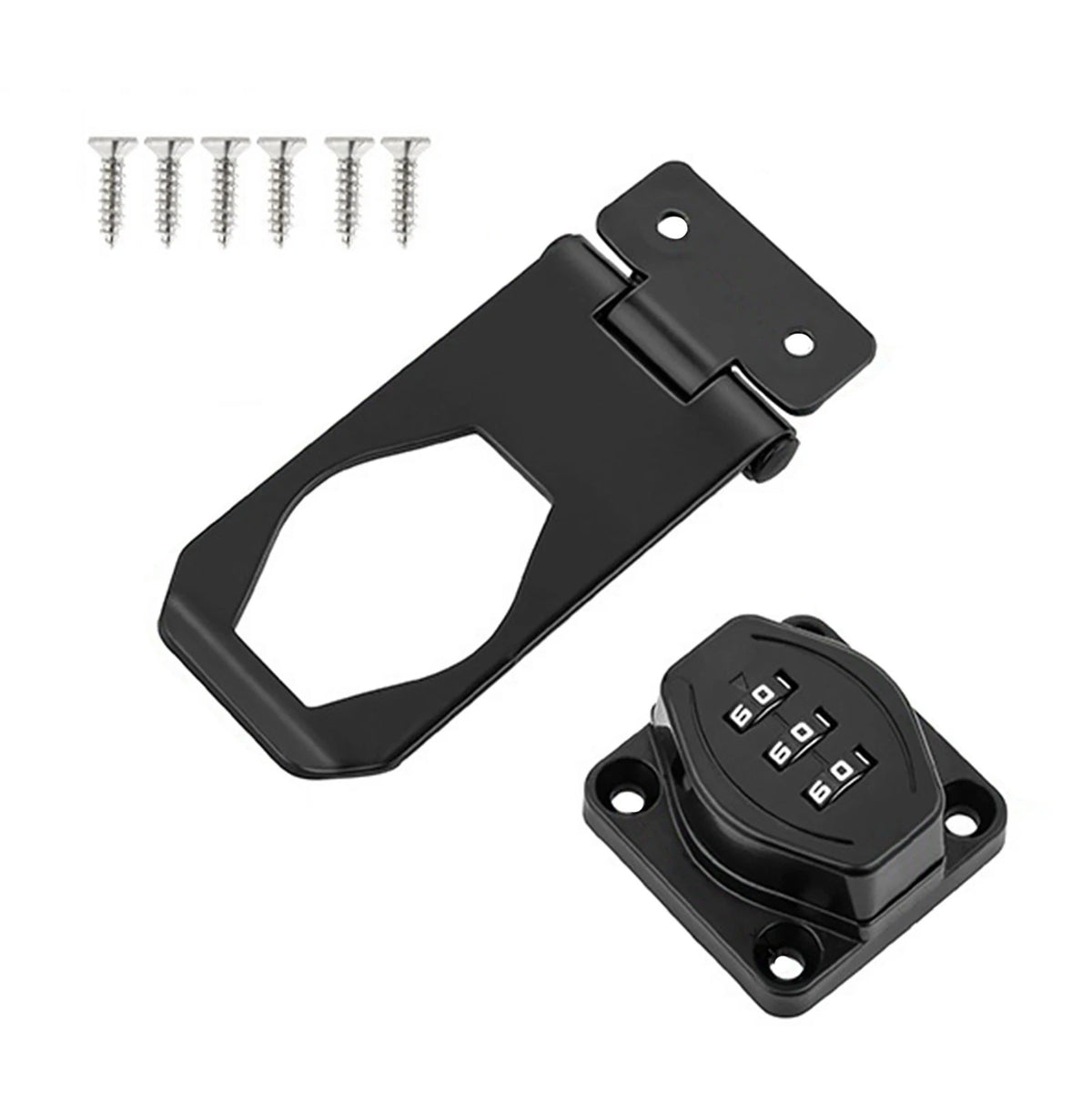 3-Digit Combination Zinc Alloy Security Lock for Drawer Cabinet