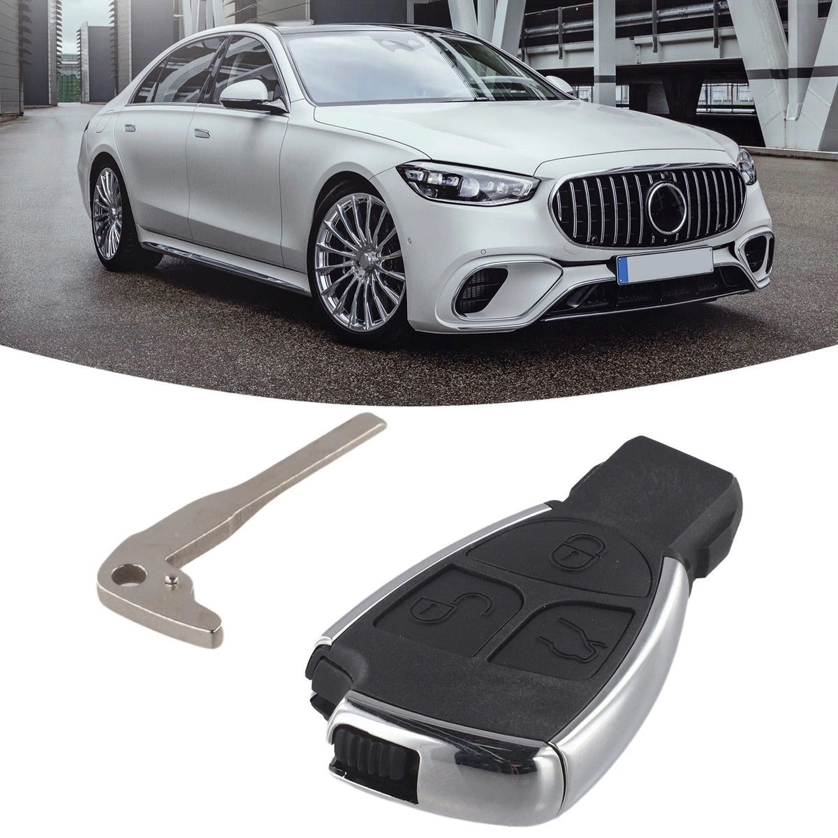 Easy Install BlaFor Key Shell for MerFor Cedes For CLS For C E S Series