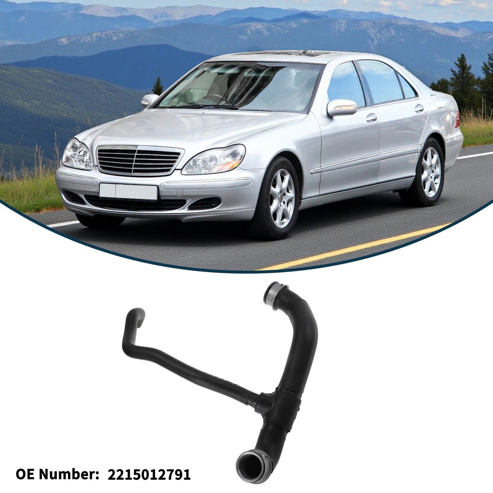 Radiator Hose Replacement for Mercedes-Benz S-Klasse S500 (2005–2013)