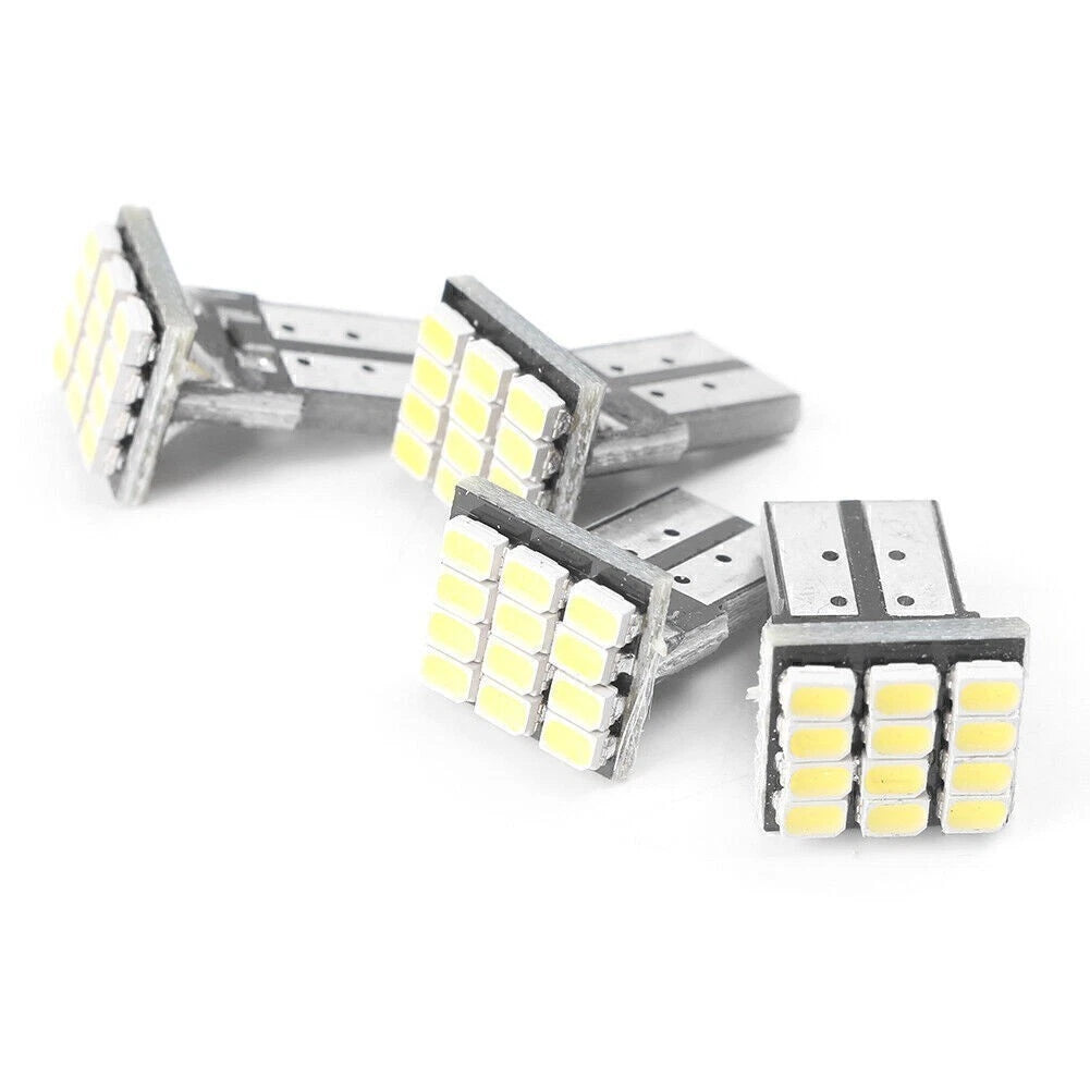 10x T10 1206 12 SMD LED Bulbs for Car Map Reading Light