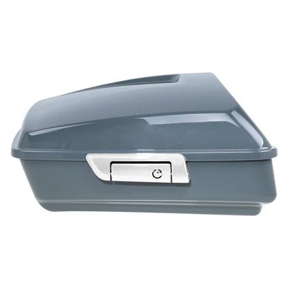 Chopped Trunk Backrest Mount Light for Harley Touring (2014–2026) Gunship Gray