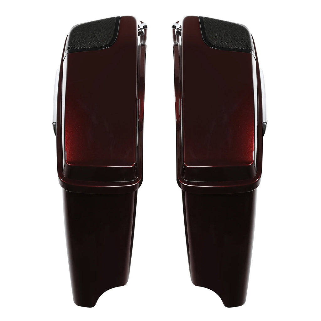Stretched Saddlebags Speaker Lids for Harley Touring (2014–2024)