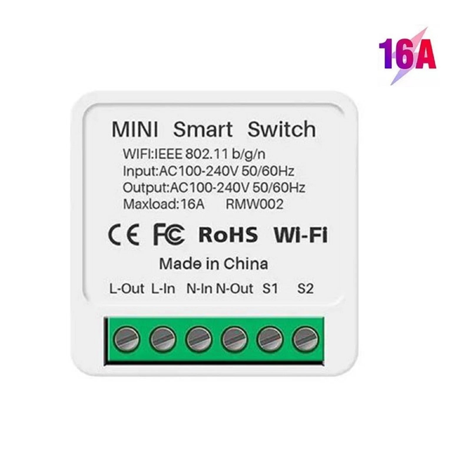 Smart WiFi Switch 16A for Cozylife APP (2023–2023)