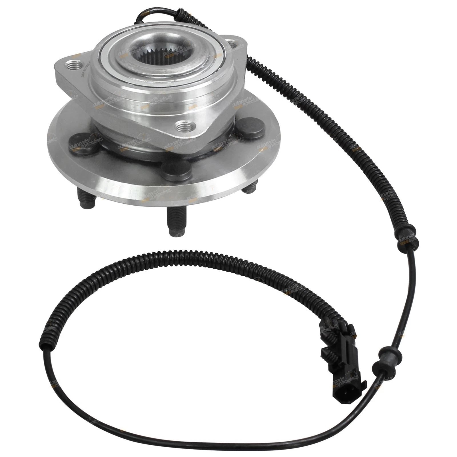 2x Front Wheel Bearings/Hubs for Dodge Nitro KA (2007–2010) ABS