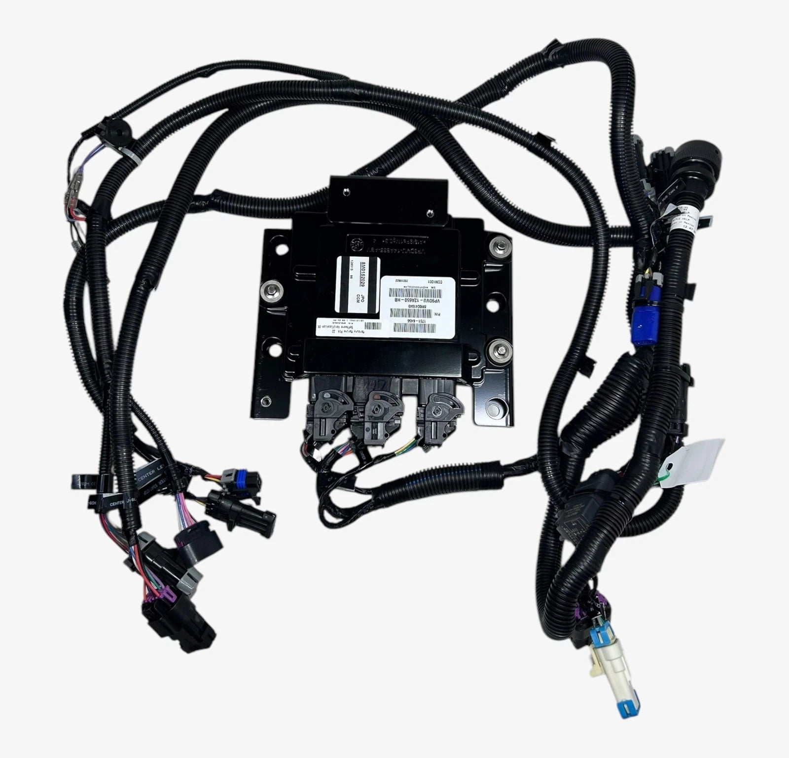 Marine Triple Engine Command Module Harness with Bracket for Mercury (OEM)