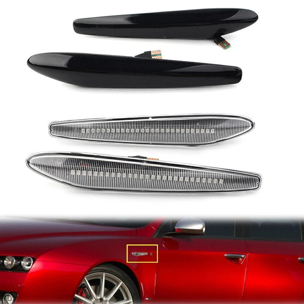 Dynamic LED Sequential Side Marker Lamp for Alfa Romeo 159, Brera (2006–2011)