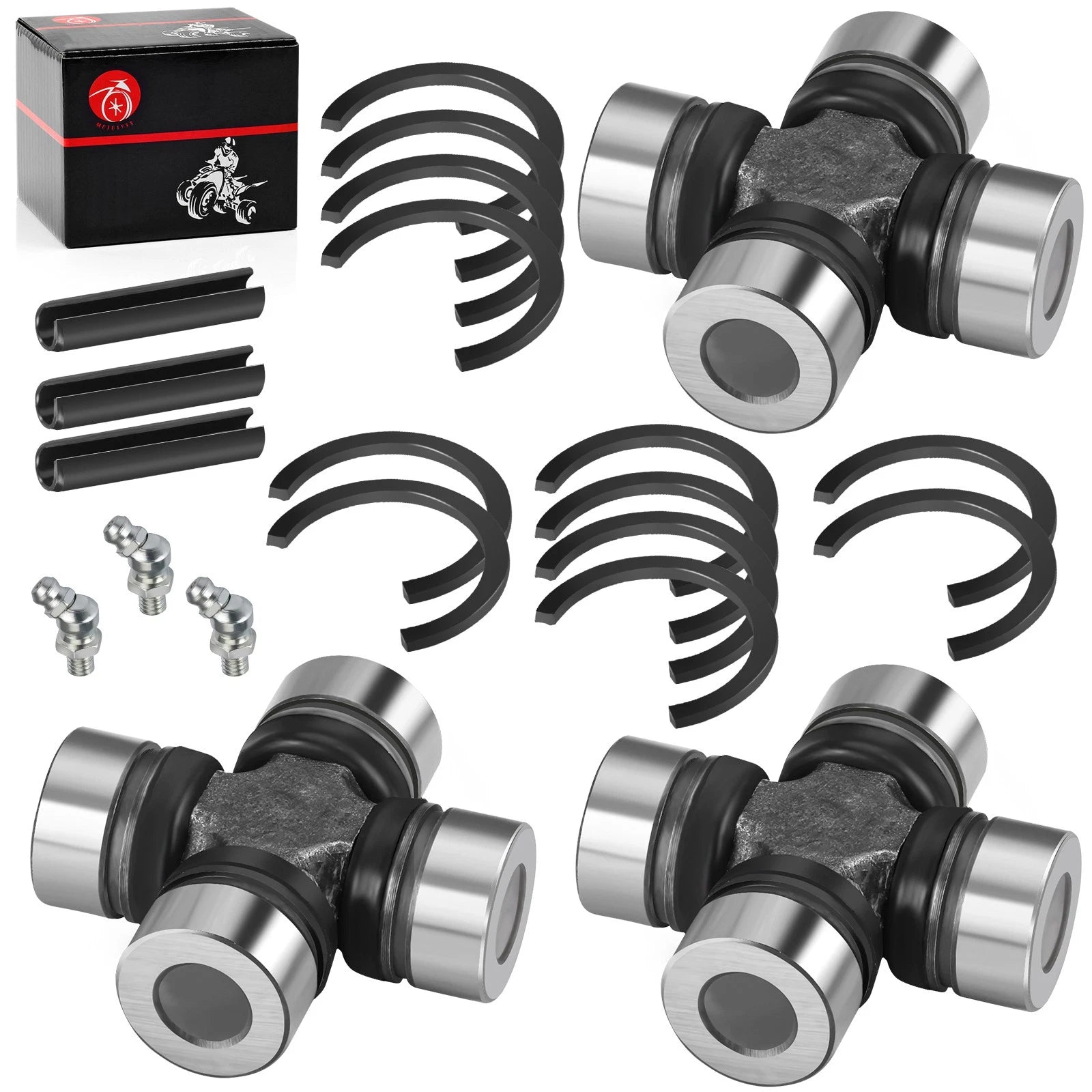 3X Prop Shaft U-Joint for Polaris Ranger Crew 570 800 900 1000