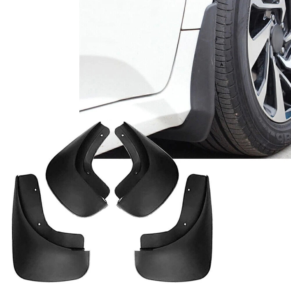 Set of 4 Splash Guards Mud Flaps for Audi A4 B7 (2005–2008)
