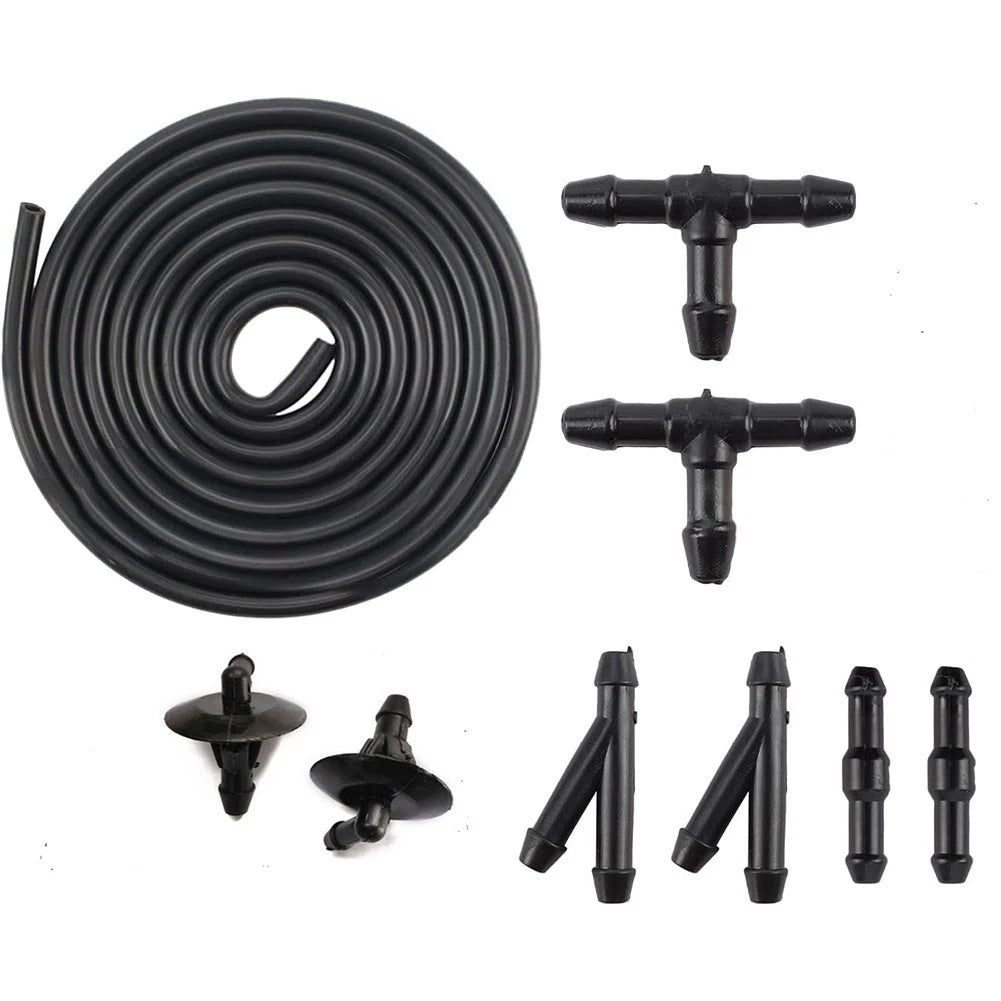 Replacement Kit Windshield Wiper Washer Spray Nozzle Hose Set for Sprinter (2007–2018)