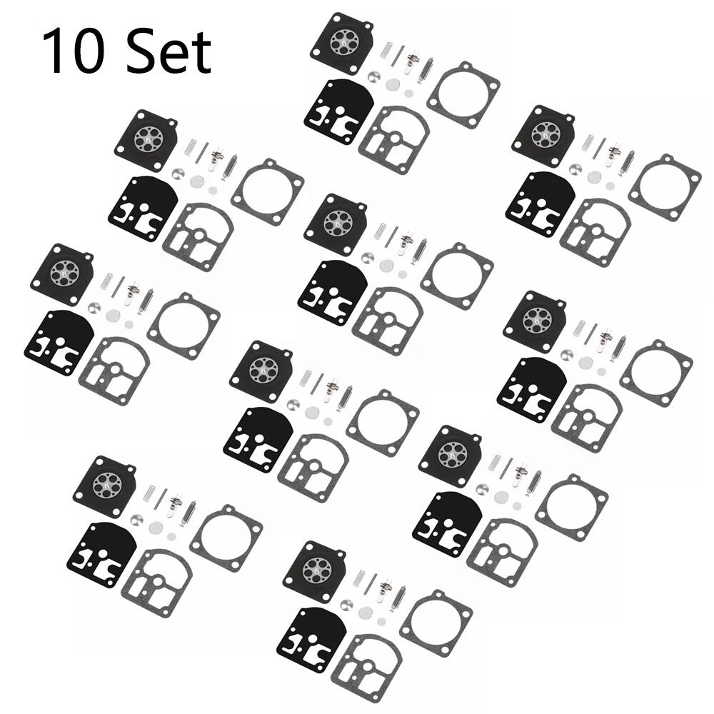 Set of 10 Carburetor Repair Kits for Stihl 009 010 011 012 011AV (C1S-S1A)