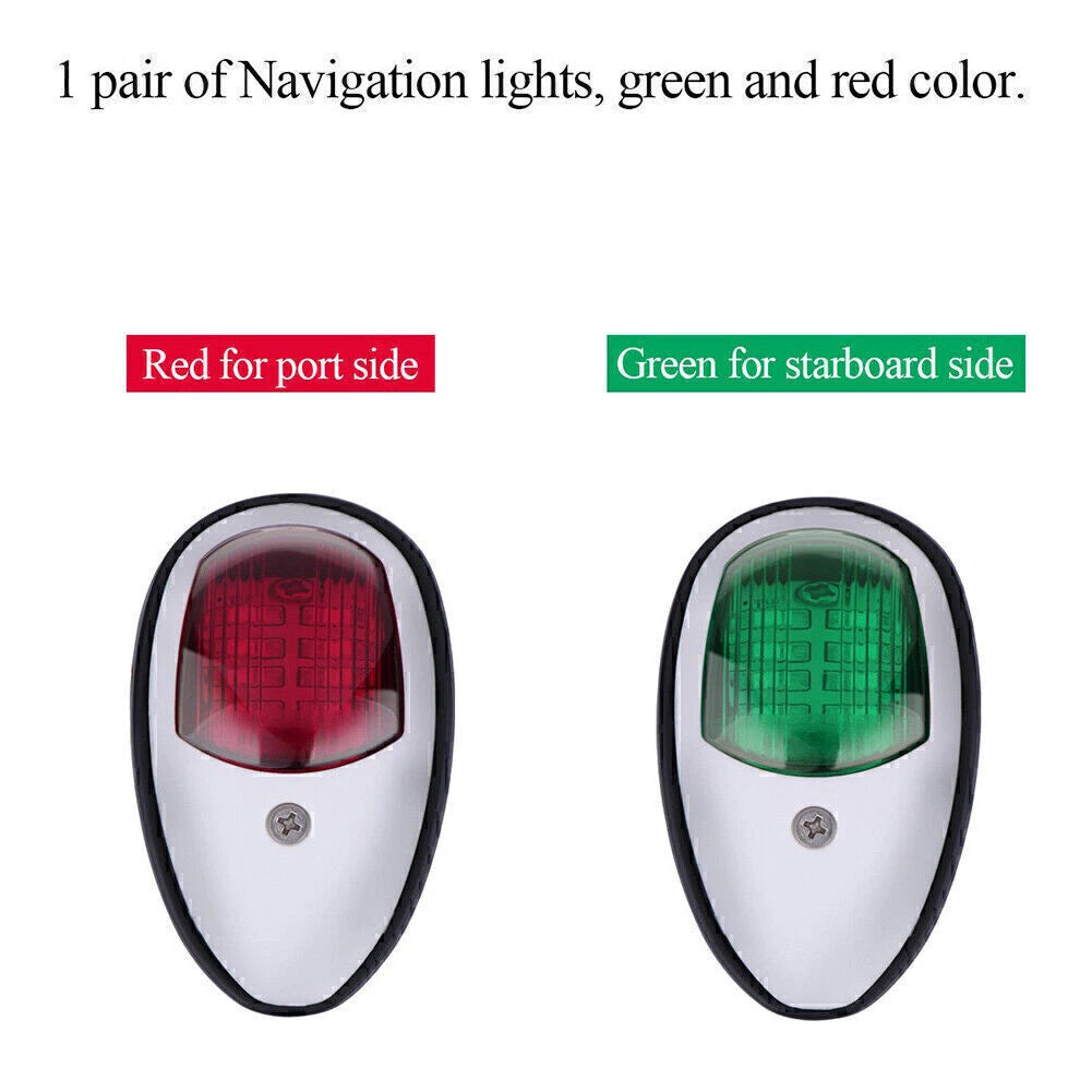 Navigation Light for Marine Boat Yacht (12V LED, Waterproof)