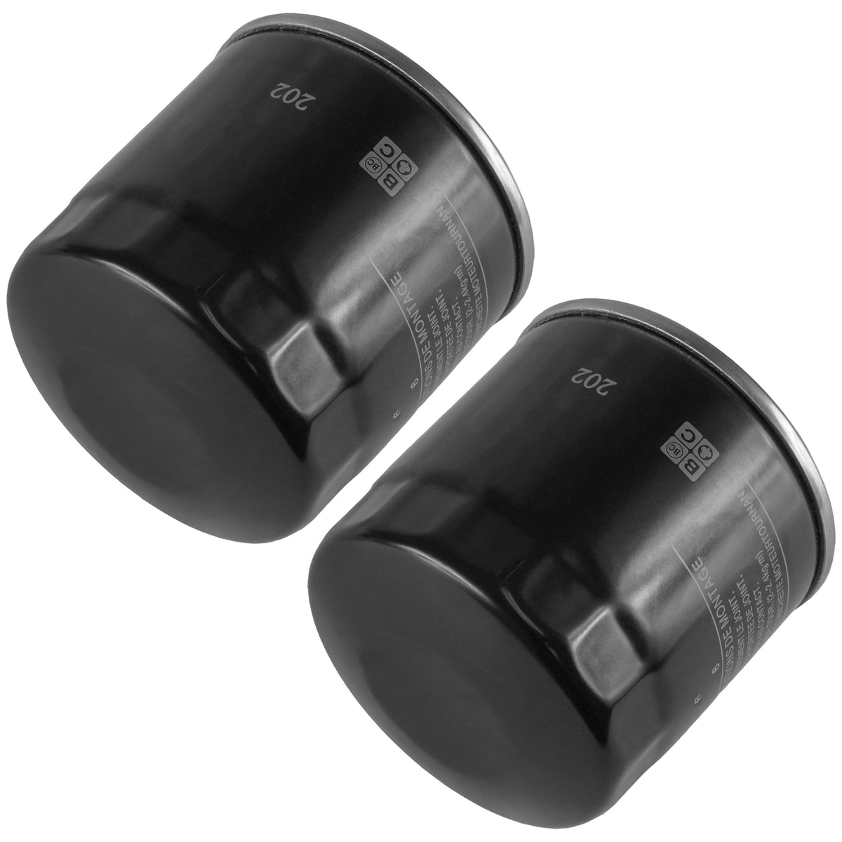 2 Pack Oil Filter Replacement for Kawasaki GPZ500S EX500 (1987–1996)