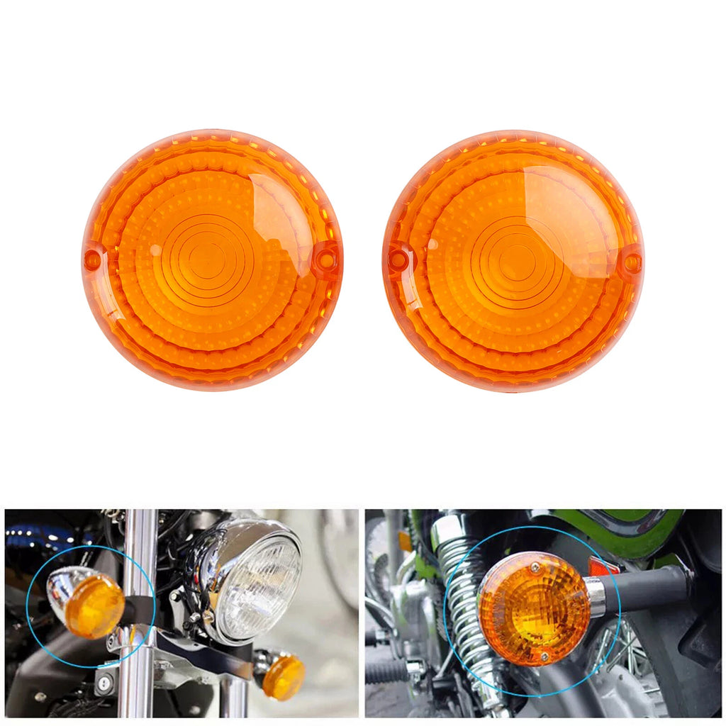 Turn Signal Lens Cover for Yamaha V-Star 1100, XVS650, Road Star (All Years)