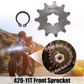 Engine Sprocket Front 17mm Replacement Set for Dirt Bike Mini Bike (2005–2015)