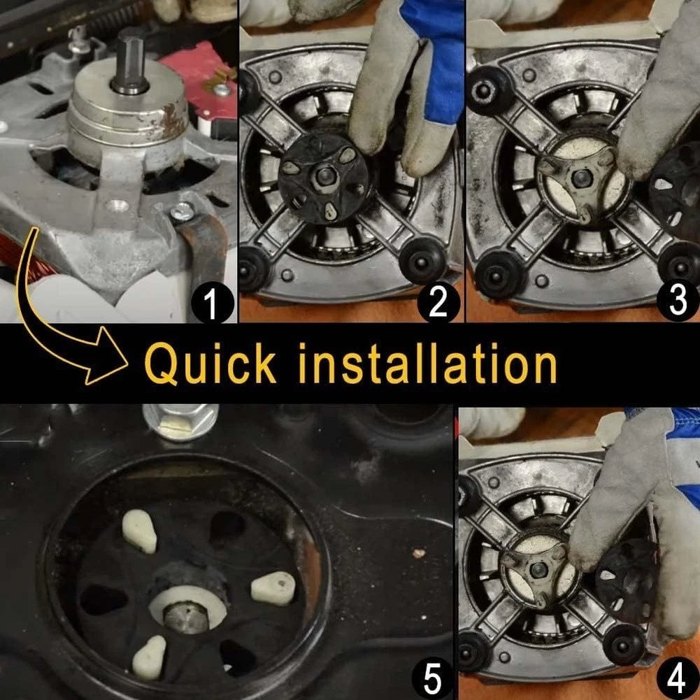 Washer Motor Coupling Kit for (AP3963893, 285140)