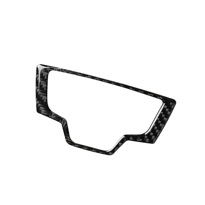 Carbon Fiber Multimedia Knob Cover Trim for Audi A6 A7 (2012–2018)