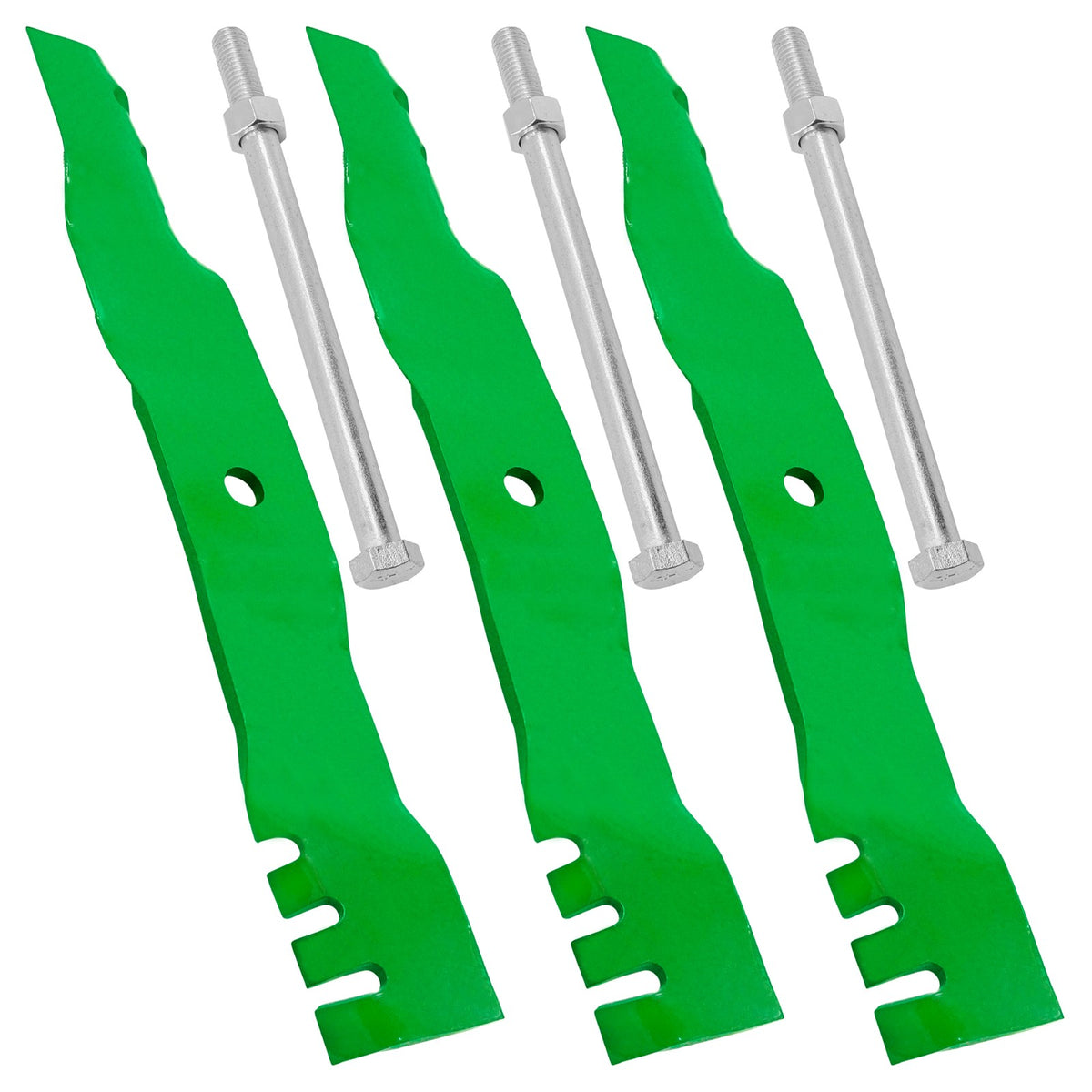 Deck Blade with Bolt Replacement for Scag Tiger Cub Cheetah Super Z (48in)