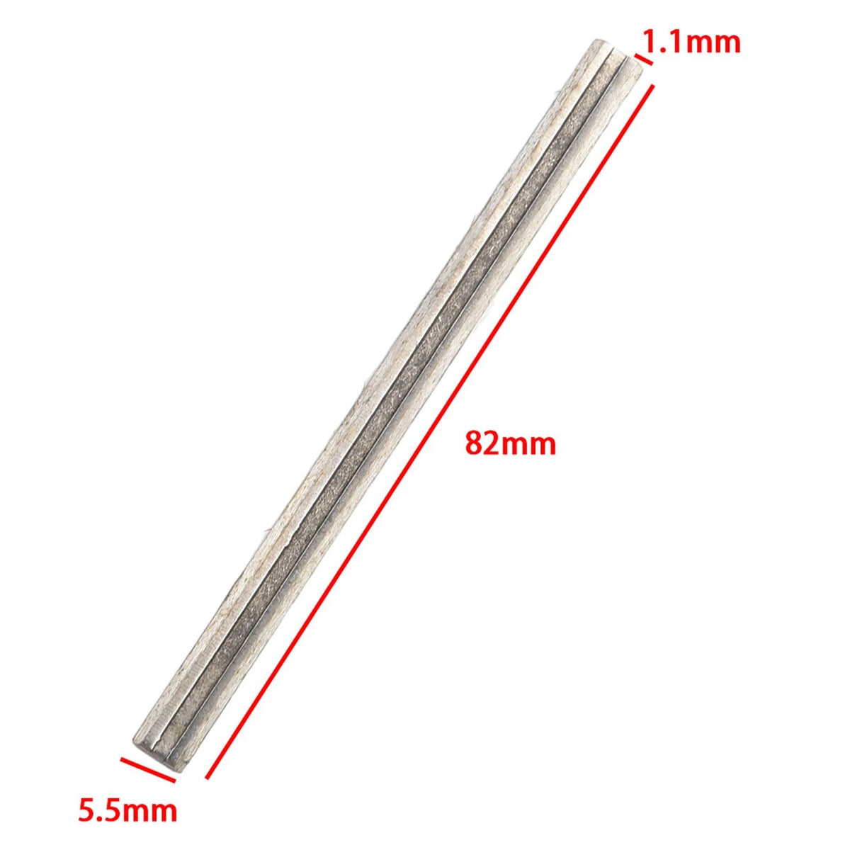 12pcs Reversible Tungsten Carbide Straight Blades for Woodworking Planer