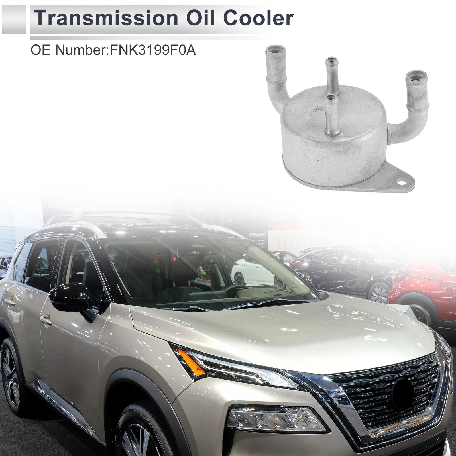 Engine Oil Cooler for Mazda 3 (2004–2009) Replacement Transmission Cooler