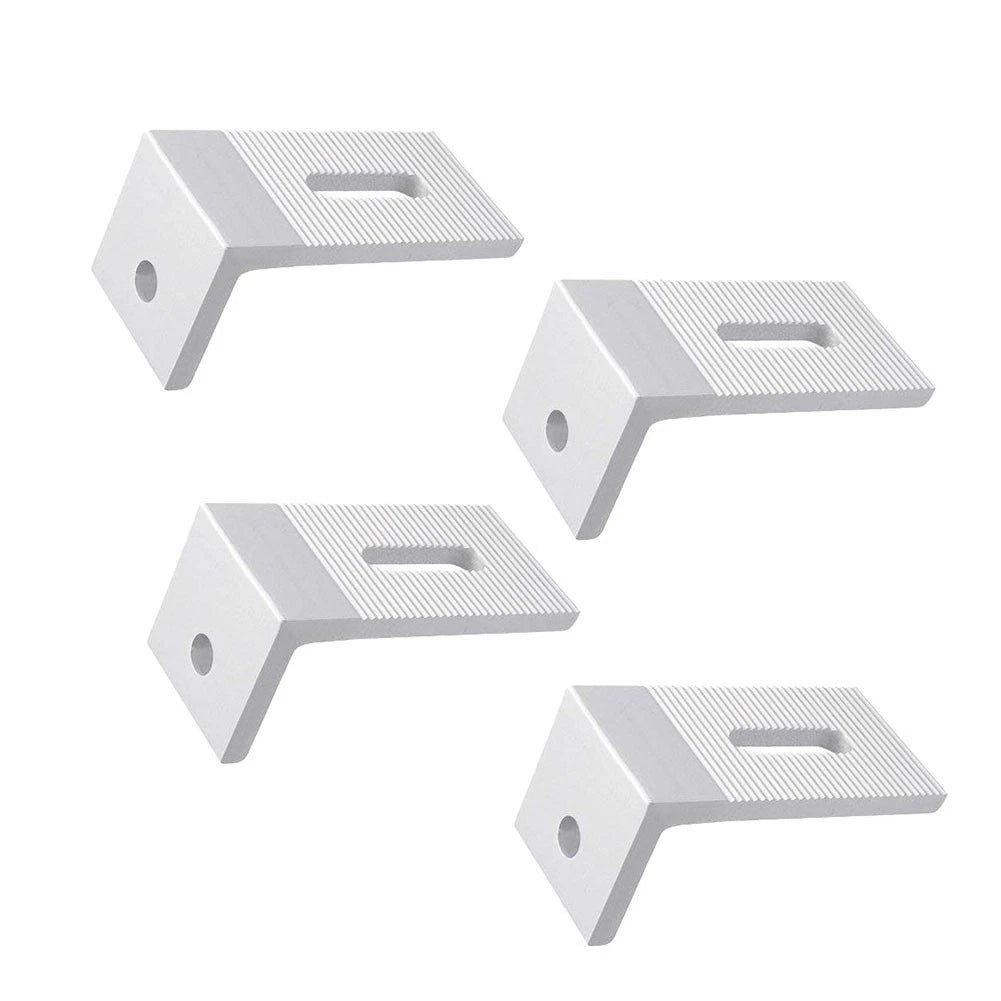 2X 90-Degree Solar Panel Mounting L Bracket for Boat-Off Grid Roof