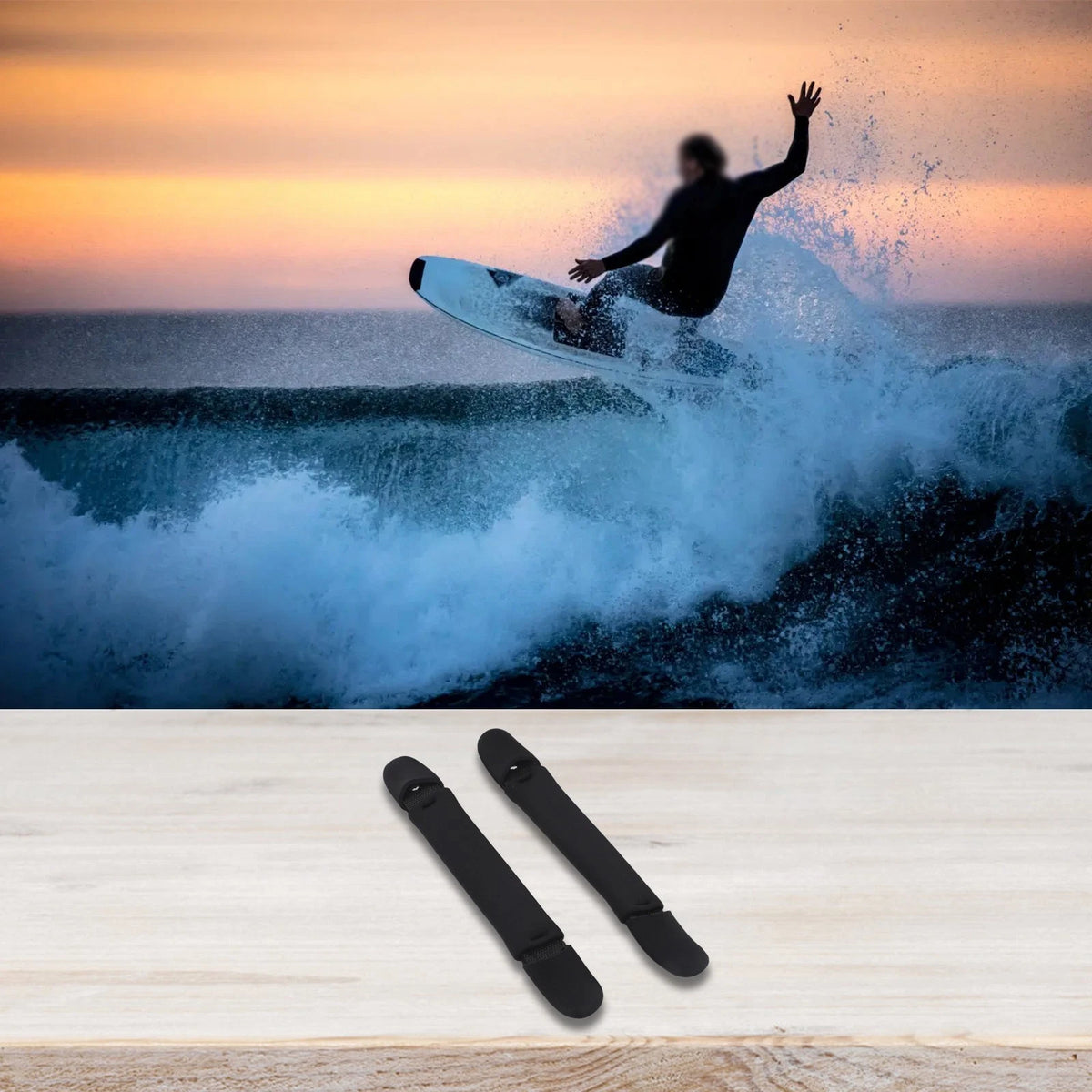 2X Neoprene Surfboard Handles for Surfing Enthusiasts