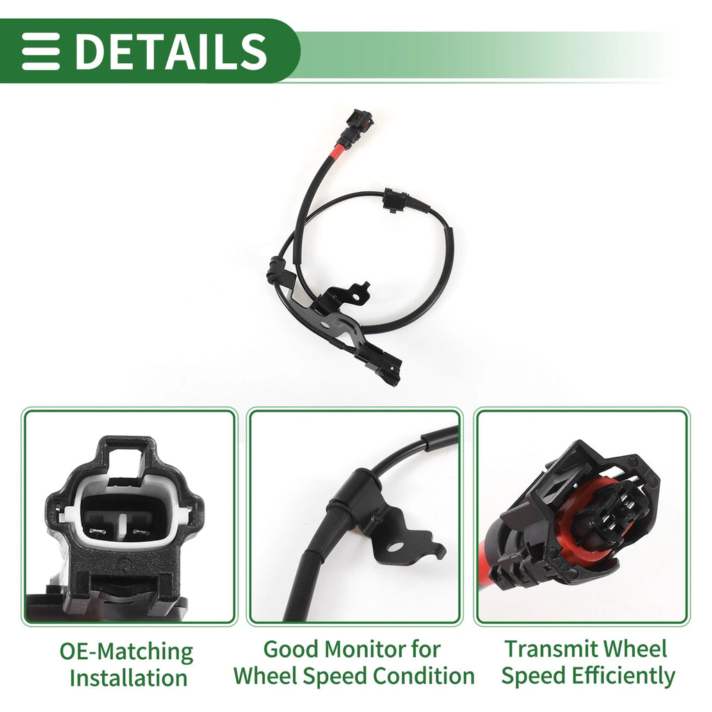 ABS Wheel Speed Sensor No. 91920C5100 for Kia Sorento (2016–2020)