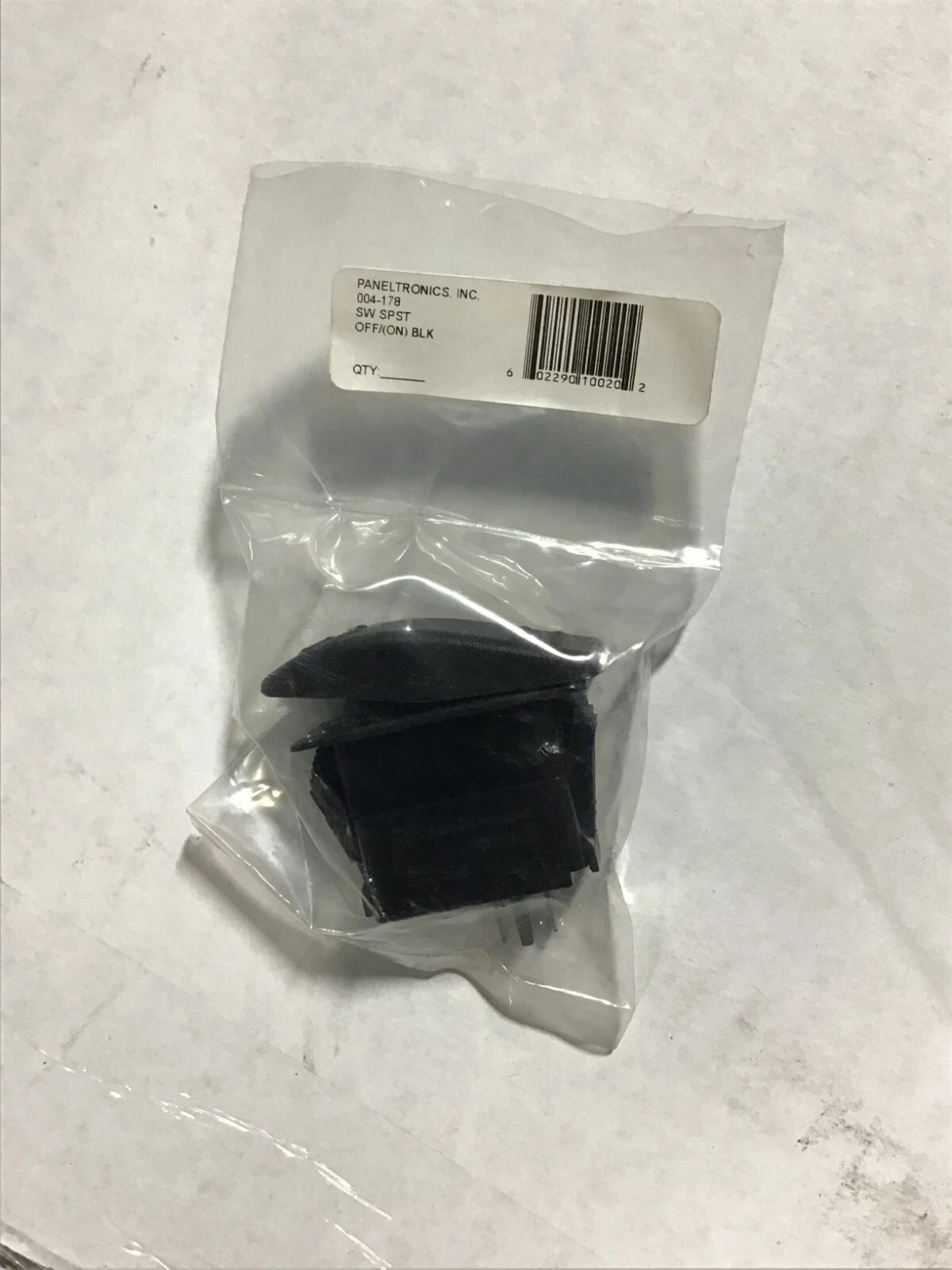 Paneltronics SPST Waterproof Rocker Switch for (004-178)
