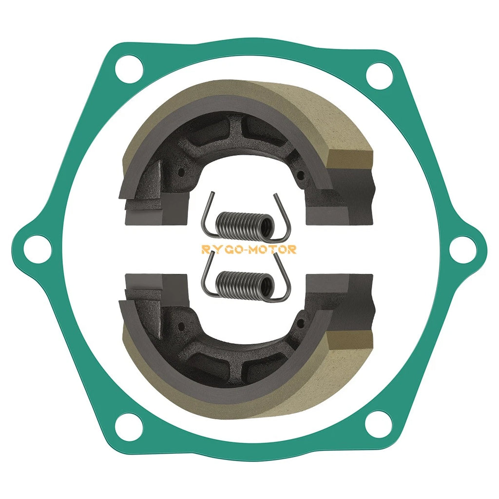 Brake Shoes Kit with Springs & Gasket for John Deere 650 670