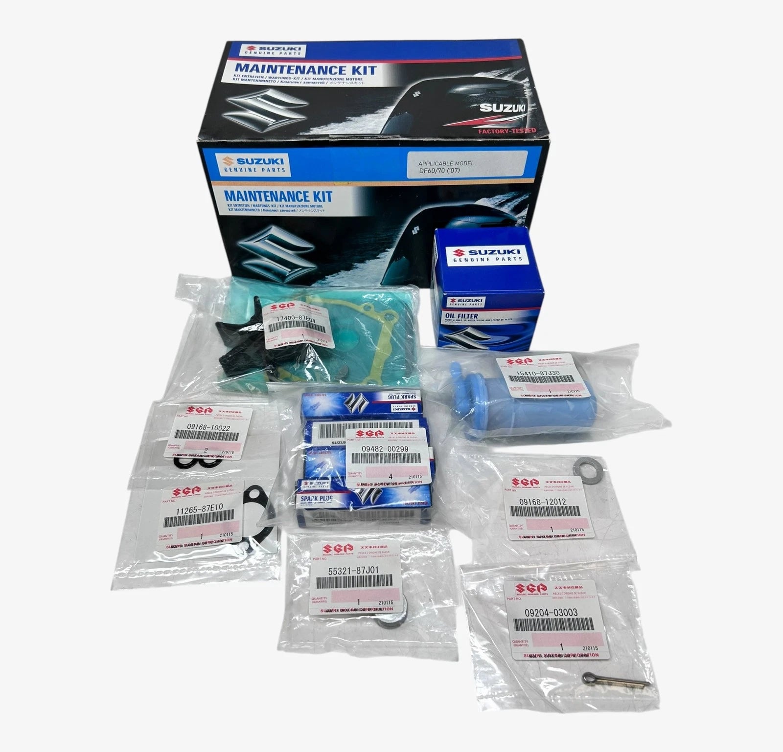 Maintenance Kit Assembly for Suzuki DF60/DF70 (2007) 17400-99871