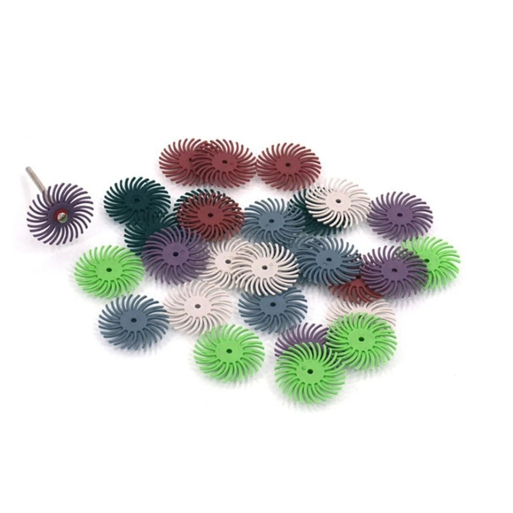 1 Inch Abrasive Brush Kit for Woodworking (No Known Part Numbers)