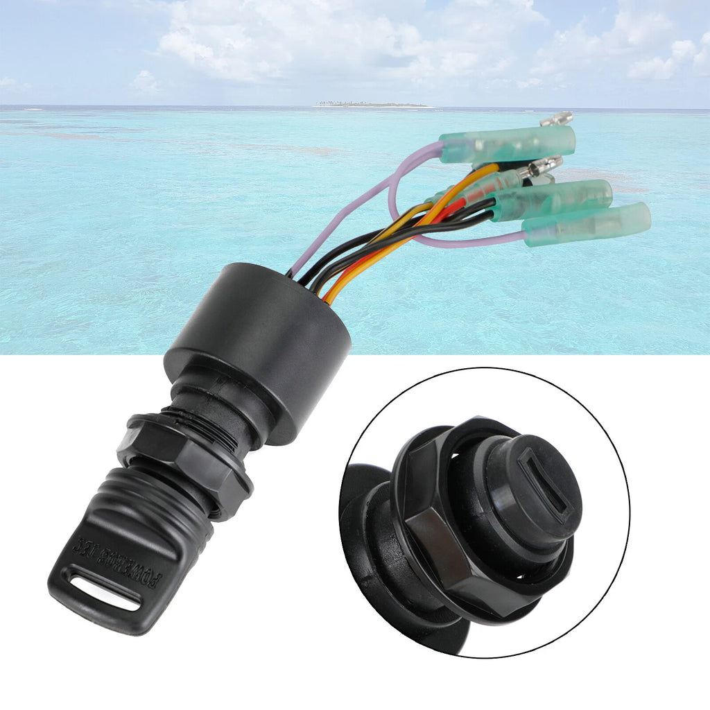 Ignition Key Switch for Mercury Outboard Control Box (1987–Present) 87-17009A5