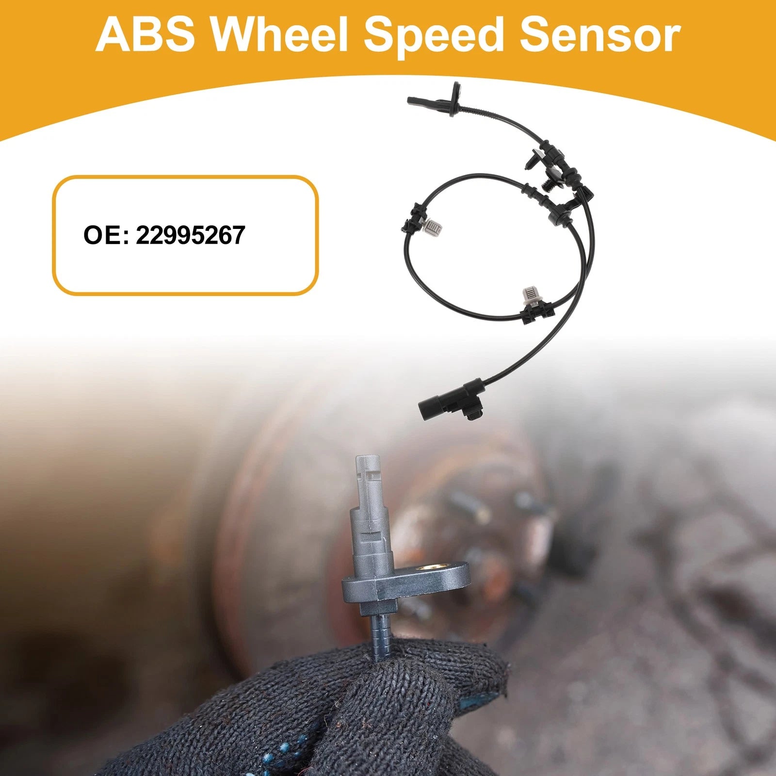 ABS Wheel Speed Sensor Replacement for Cadillac XT5 (2017–2019) Rear