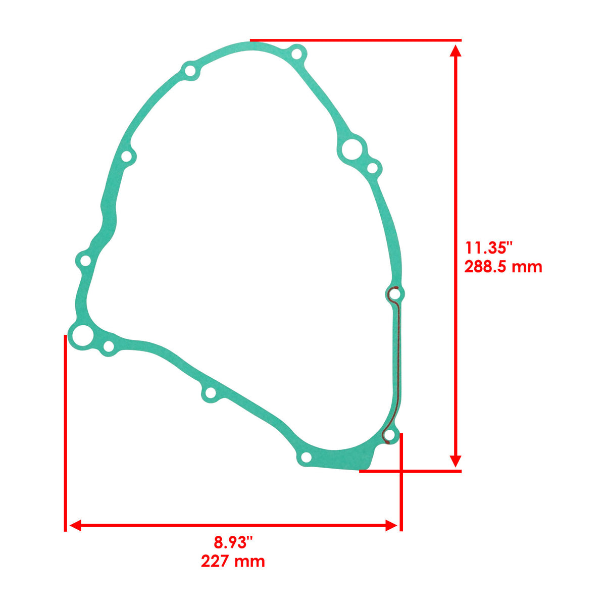 Stator Inner Gasket Replacement for Suzuki DR500 SP500 SP600 (1981-1985)