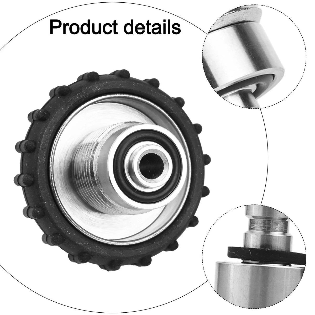 Cylinder Connector Adapter for Diving Scuba DIN to 8mm Male Interface
