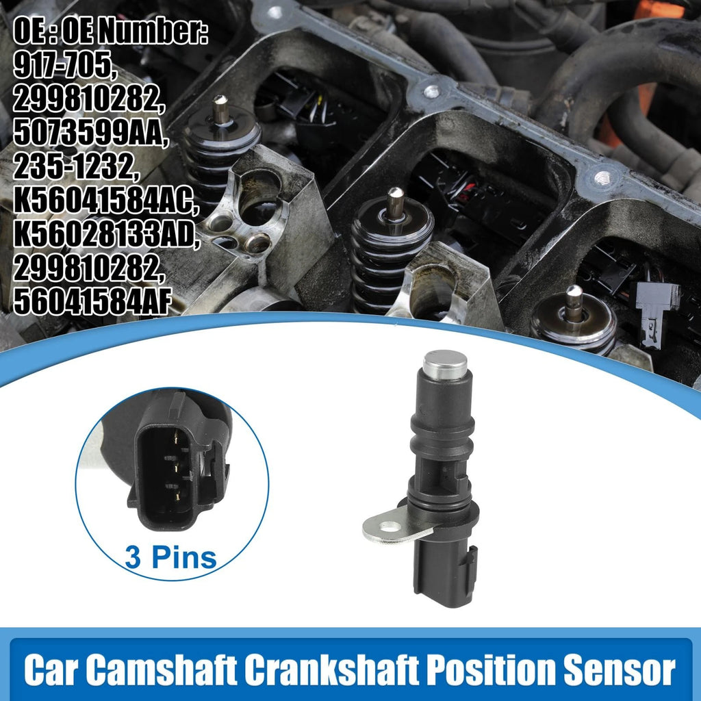 Camshaft Crankshaft Position Sensor Replacement for Dodge Charger (2006–2010)