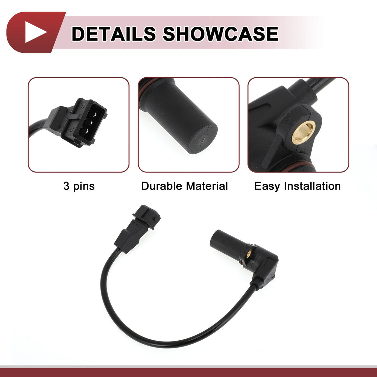 Crankshaft Position Sensor for Chevrolet Spark 0.8 (2005–2010)