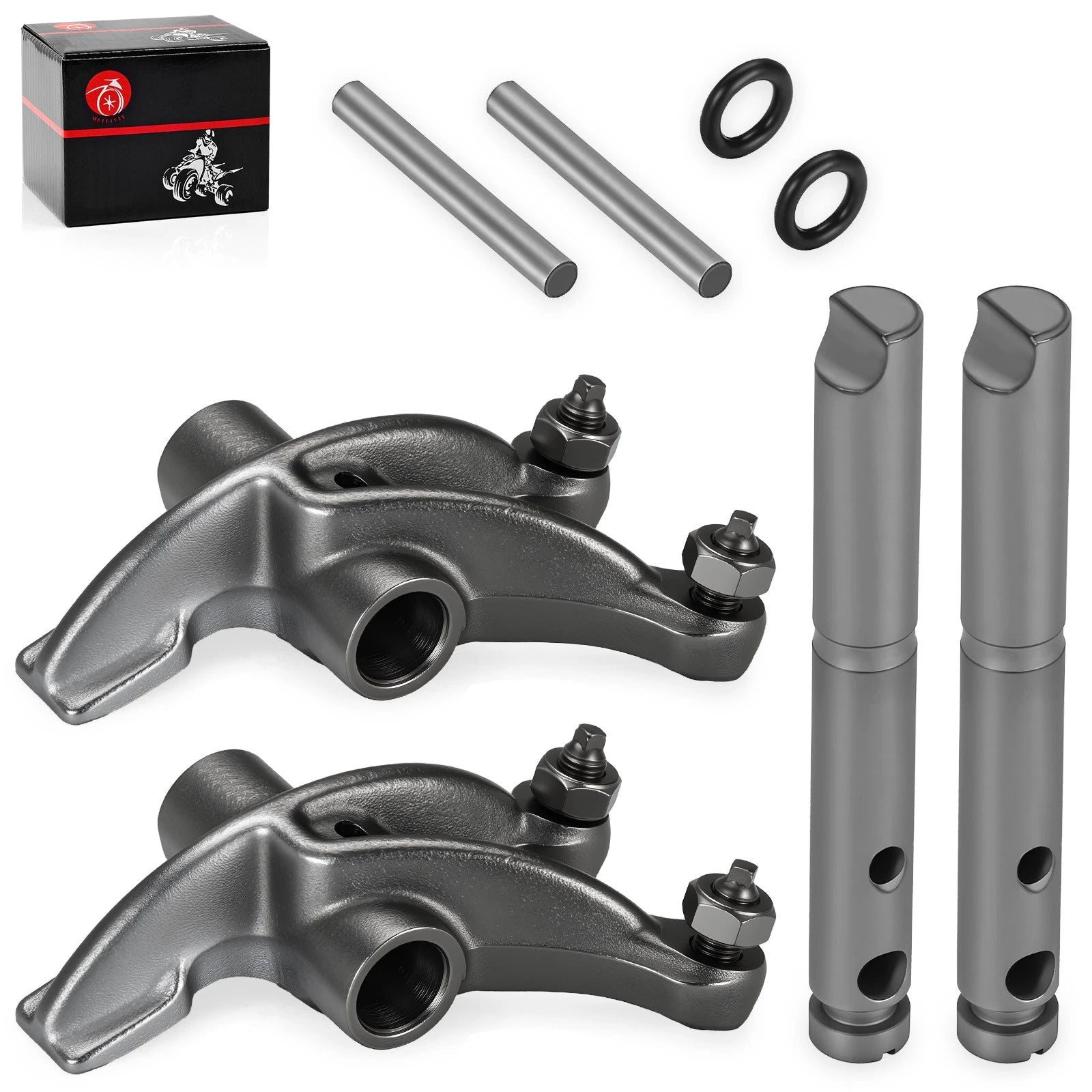 Rocker Arm Shaft Kit 2X for Honda TRX300X 2x4 (2009) 14455-HC0-000, 14456-HC0-000