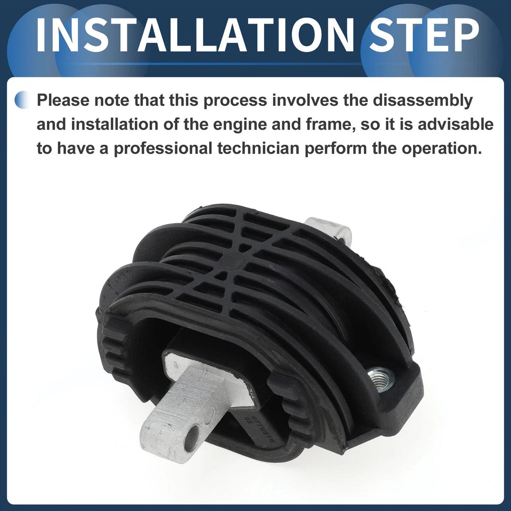 Engine Motor Mount Replacement for BMW 7 Series F02 (2009–2012 4.4T)