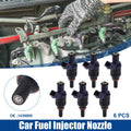Fuel Injector Nozzle 6 Pcs Replacement for BMW 330i 530i (2001–2005)