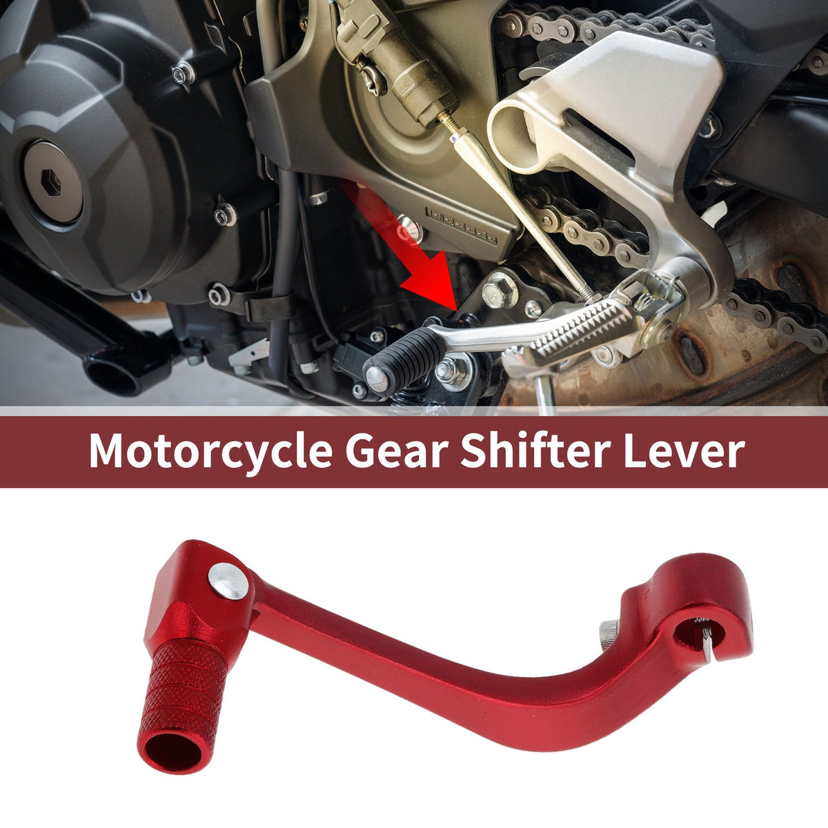 Gear Shifter Lever Folding Replacement for Honda CRF110F (2013–2018)