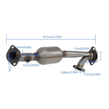 Front Catalytic Converters for Toyota Tacoma 4Runner 4.0L V6 (2003–2011)