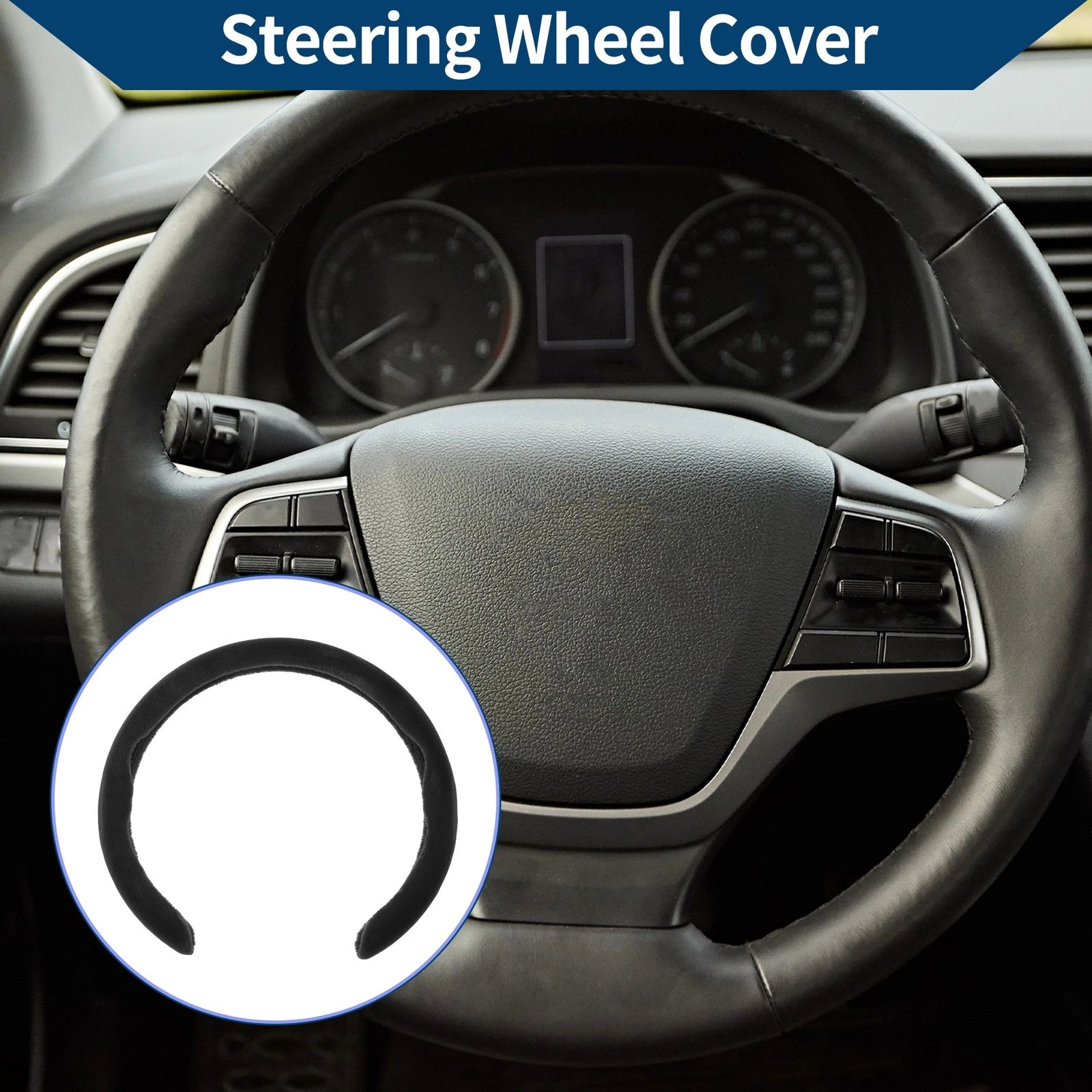 Steering Wheel Cover for ABS Car (14.96")