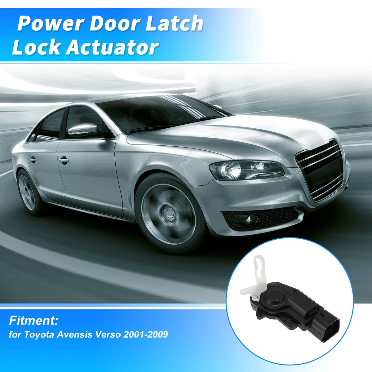 Rear Left Power Door Lock Actuator Replacement for Toyota Avensis Verso (2001–2009)